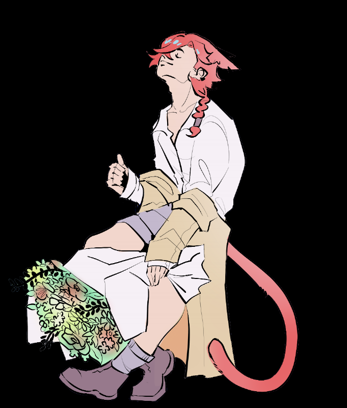 #Caspurrtfolio A flowery guy