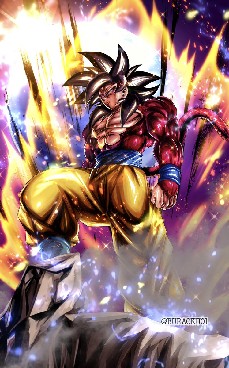 Super Saiyan 4 Goku 

I hope u like it! 🙌
#DBLegends