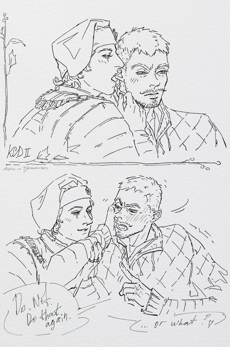 mhi_i_tumani's tweet image. John II of Slutenstein mode on🌹

#samjohn #jam #kcd2