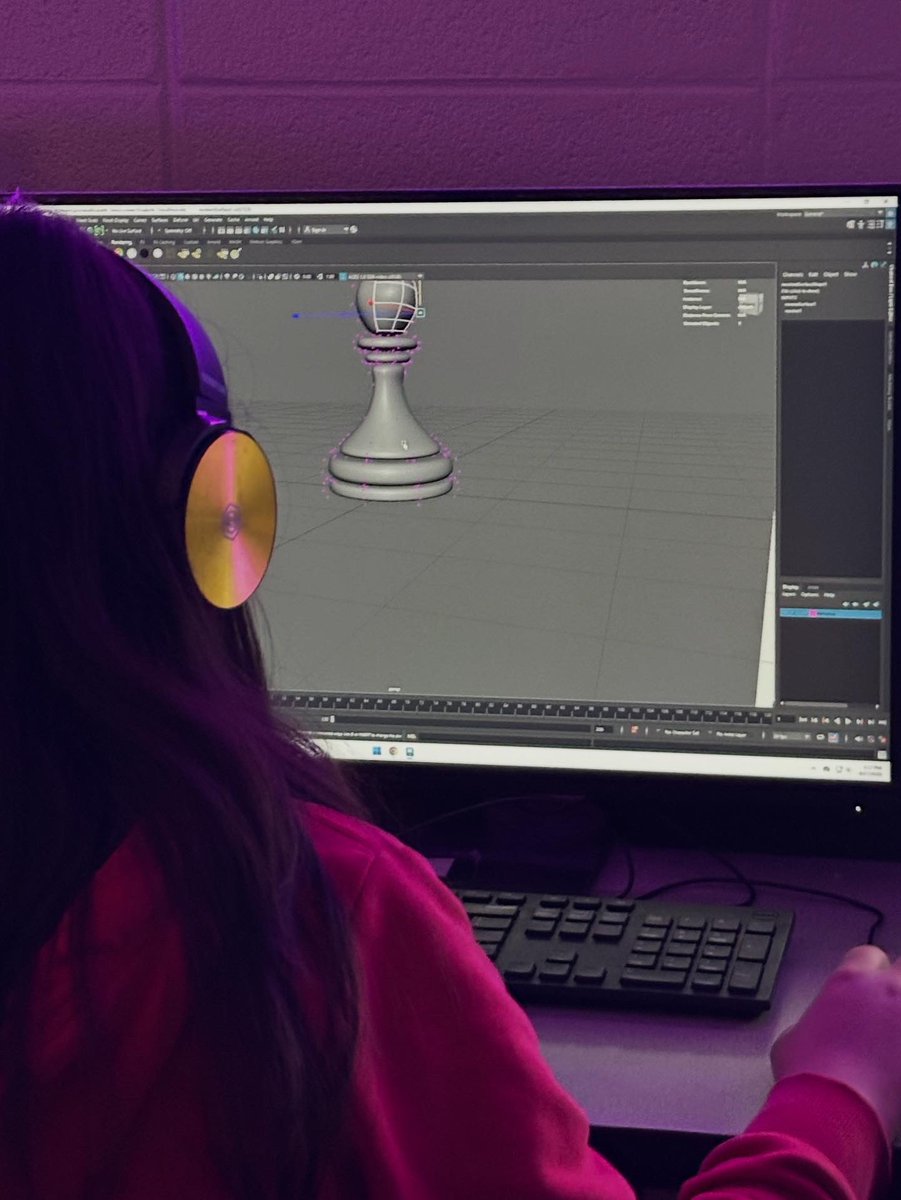 cyfallsanimate's tweet image. ♟️Chess Set Challenge♟️

Animation 2 students started working on building chess sets using Maya!

They only have TWO days to complete an entire board ⏰

#mayaautodesk #3Danimation