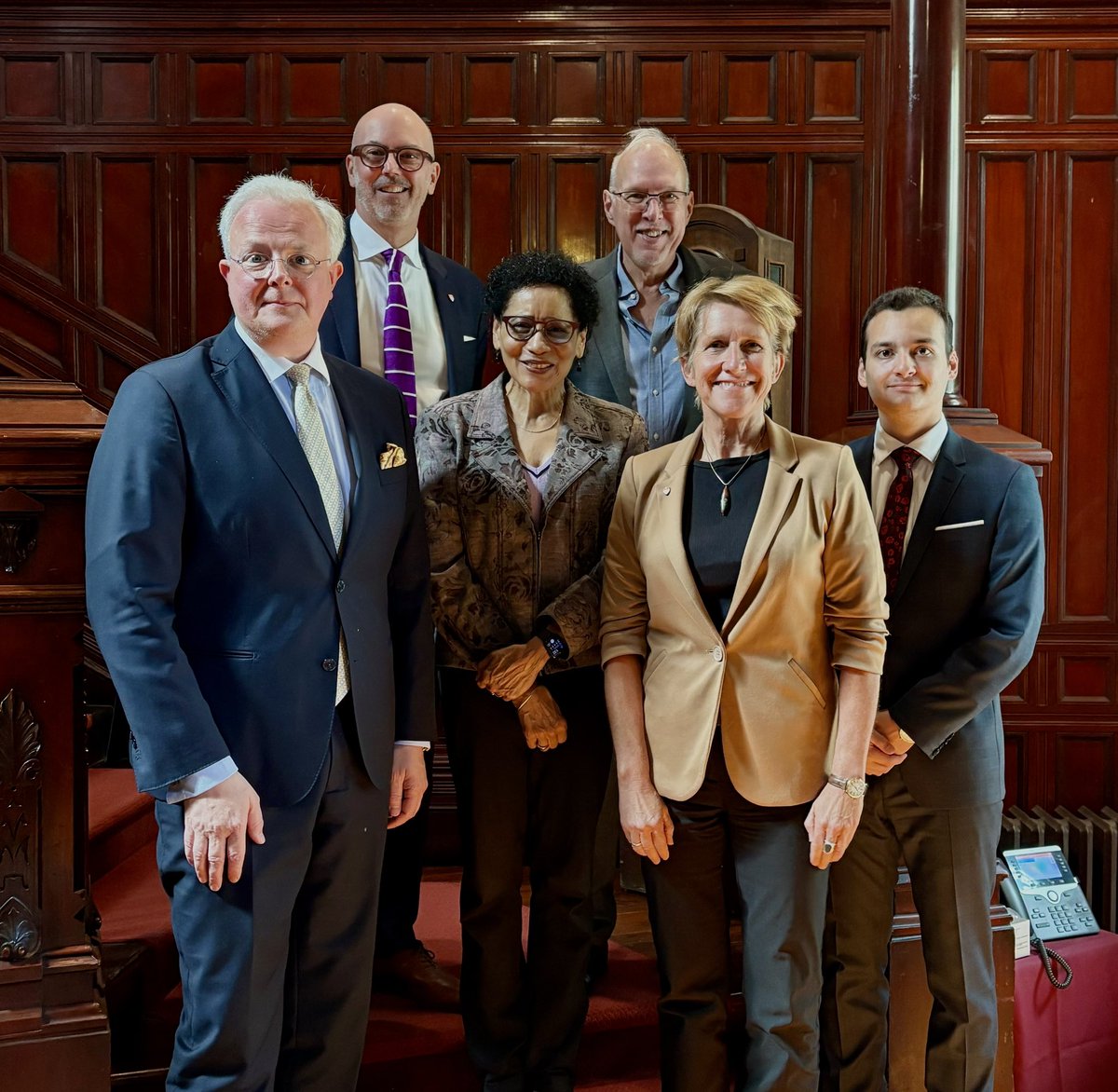 Amb. <a href="/JCKugener/">Jean Claude Kugener</a> met in #Montreal, Dean Prof Chan &amp; Prof Saunders of <a href="/DesautelsMcGill/">McGill Desautels</a> &amp; VP Prof <a href="/AnjaGeitmann/">Anja Geitmann</a> &amp; VP Philippe Gervais <a href="/mcgillu/">McGill University</a> to discuss the launch of the new Master of Mgmt in #Finance #Luxembourg , a first ever in #Europe ➡️ mcgill.ca/desautels/chan… 
 🇱🇺<a href="/LUinOttawa/">LUinOttawa</a>