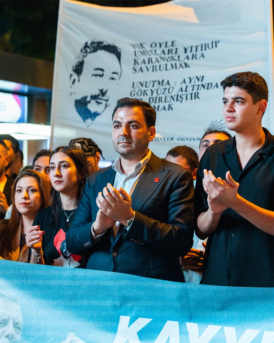 Sesimizi umuda, adımlarımızı cesarete katmaya devam edeceğiz, istibdada karşı sonuna kadar direneceğiz.

📍Bahçelievler