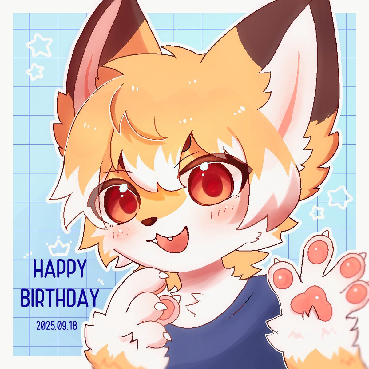 HBD！🥳
<a href="/amaama626/">やすは🐾</a>