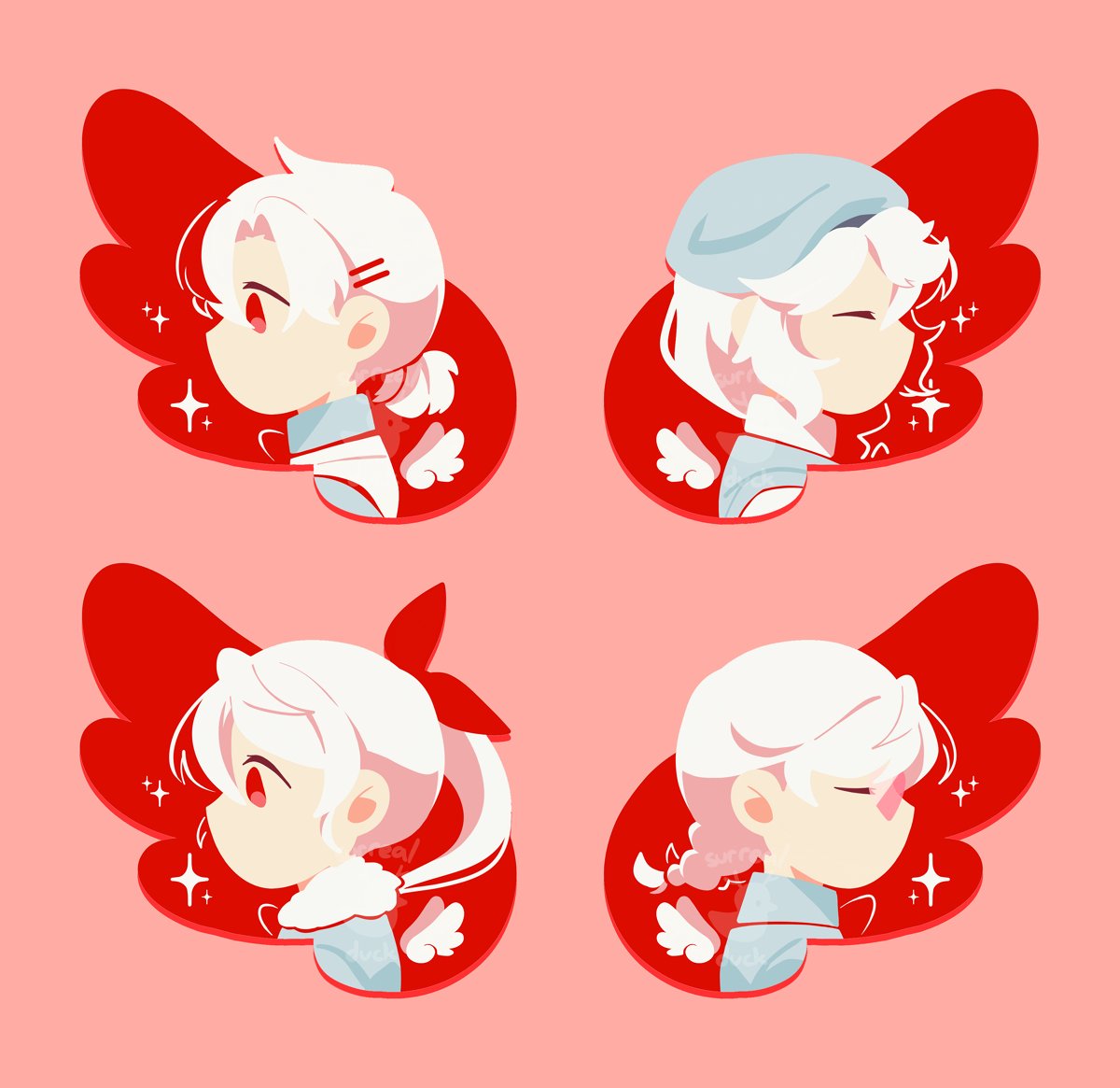 been trying out some lineless styles again #LOVEBULLET