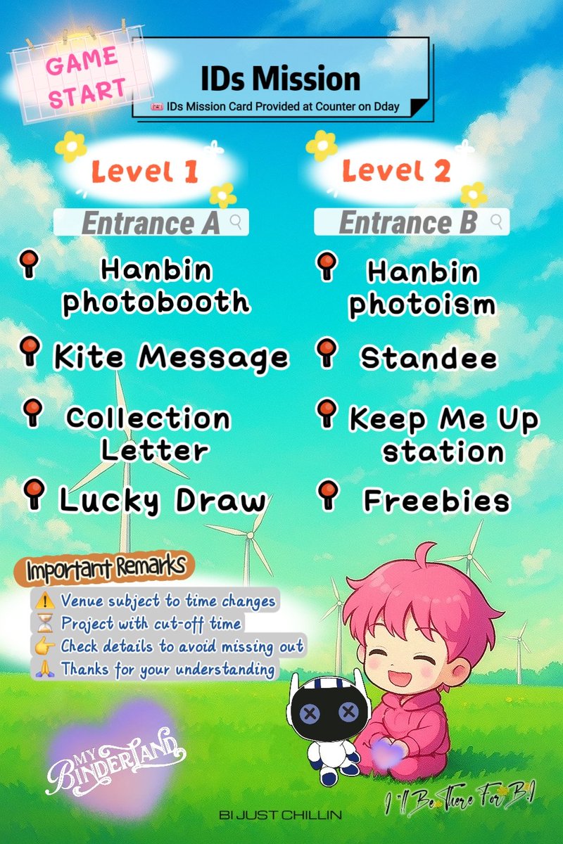 I_JUSTCHILLIN's tweet photo. 📍SUMMARY OF MYBINDERLAND HANBIN KL FAN SUPPORT PROJECTS

🎟️ Check out out IDs Missions 
⏰ Check timetable &amp; line up safely 🙏
Let’s make this a memory for Hanbin together 

#BI #비아이 #131LABEL #2025BITOUR #THELASTPARADE #2025THELASTPARADEINKL
#lofientertaintment https://t.co/4bqCSmrlO5