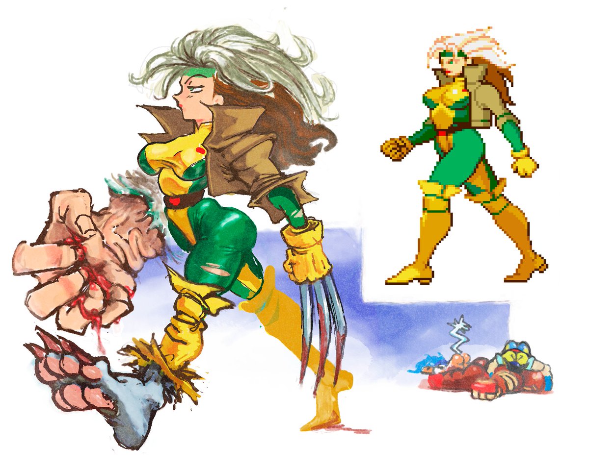 fillter's tweet image. rogue sprite redraw