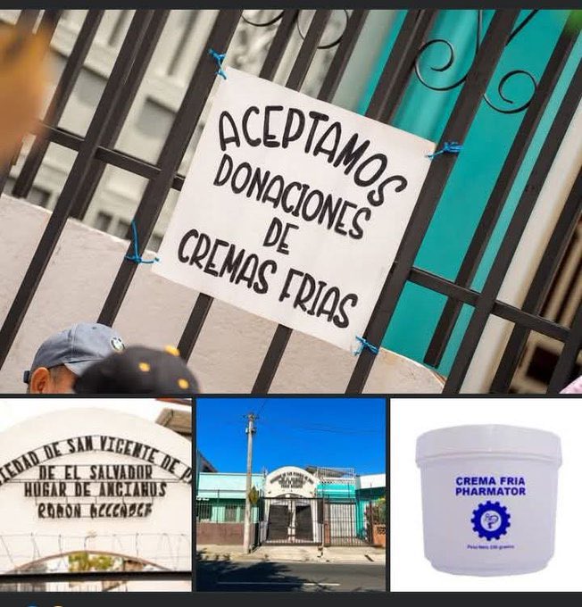 Hogar de ancianitos San Vicente de Paul del Barrio San Jacinto solicita apoyo para las personas que quieran donar cremas frías, las cuales pueden ser compradas en cualquier farmacia a un precio de $7 aproximados. 

Se pueden entregar en el hogar sobre la 10ª Avenida Sur a un