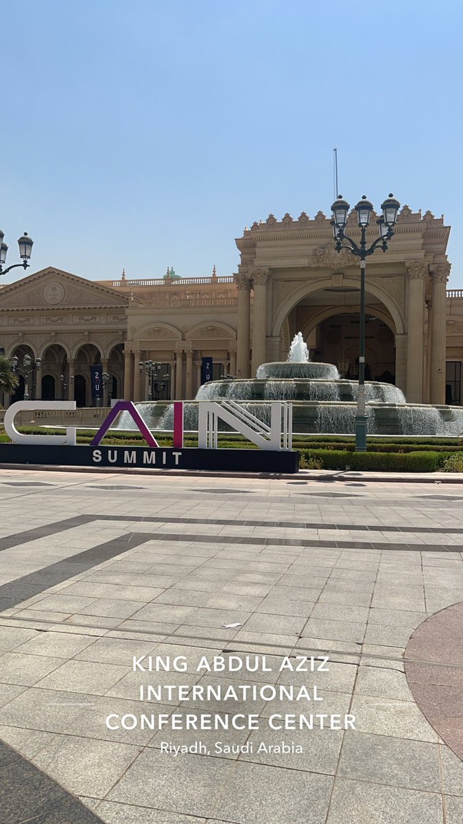ItMahax's tweet photo. زيارتي لمعرض Gain AI summit-2024 https://t.co/ByfE9NWXjy