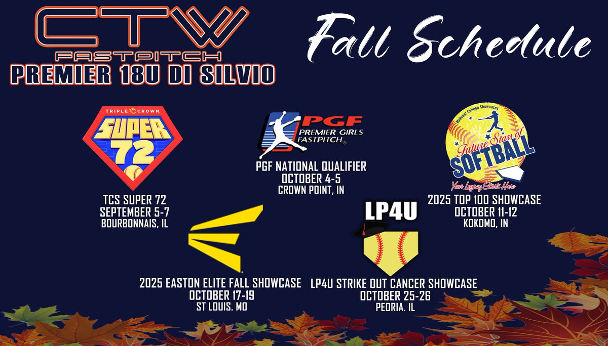 Fall Schedule Change! <a href="/Taylor30703620/">Taylor Franks</a> <a href="/Talia2027/">Talia Di Silvio 2027</a> <a href="/LeopoldSte16757/">Stella Leopold</a> <a href="/jenna_w_12/">Jenna Williamson</a> <a href="/CasiAttapit2026/">CasiAttapit2026</a> <a href="/adesomer20/">Addison DeSomer 2026</a> <a href="/kateltakasaki/">Kate Takasaki</a> <a href="/MiaWoldman/">Mia Woldman 2027</a> <a href="/AlyssaWeniger_/">Alyssa Weniger</a>  <a href="/OliviaPeyton34/">Olivia Peyton</a> <a href="/emilycourtney55/">Emily Courtney 2026</a>