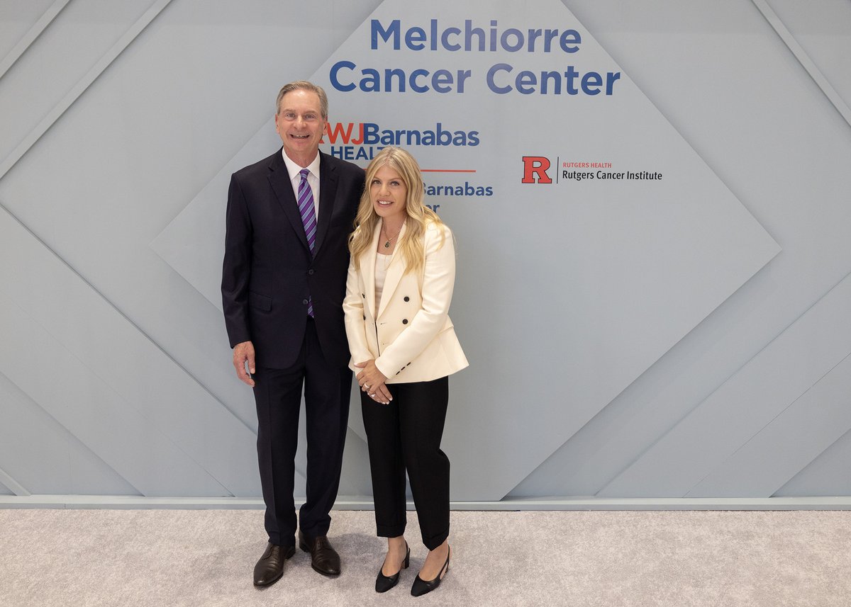 CBMCNJ's tweet image. We are so happy to celebrate the generous donors and supporters of the Melchiorre Cancer Center. A special thank you to the generous support of Andrea and Anthony Melchiorre. rwjbh.org/cbmccancercent… 

#LetsBeatCancerTogether @rutgerscancer @rwjbarnabas @skanskausa