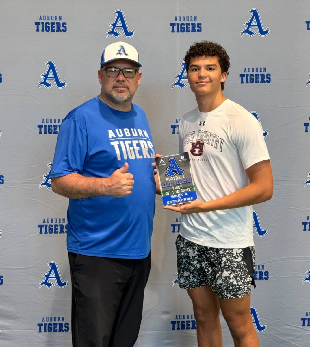 Congratulations <a href="/AlexGamston/">Alex Gamston</a> for being the Week 4  Tiger of the Game vs. Enterprise.
<a href="/AdvncedGraphics/">Advanced Graphics</a> <a href="/keithetheredge1/">keith etheredge</a> <a href="/CoachScott34/">Scott Goolsby</a> <a href="/AuburnHighFB/">Auburn High Football</a> <a href="/AHSALFBRECRUIT/">Auburn High School Football Recruiting</a> <a href="/AL7AFootball/">Alabama7AFootball</a> <a href="/Alabama_Varsity/">AL Prep Varsity</a> <a href="/PrepRedzoneAL/">Prep Redzone Alabama</a>