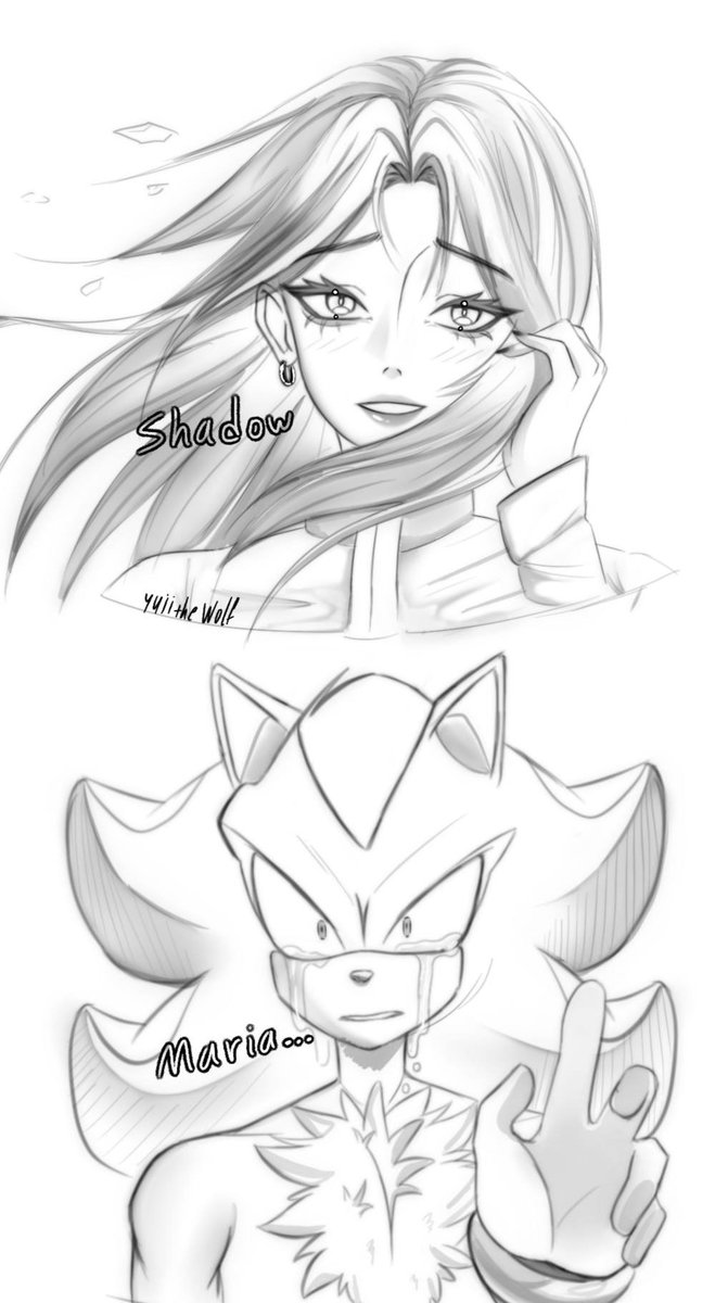 Yujithewolff's tweet photo. #ShadowTheHedgehog #Maria #sonic #SonicTheHedgehog https://t.co/y72oVVNspS