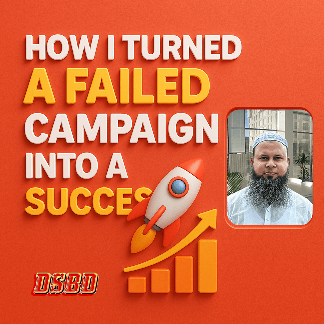 dreamsourcingbd's tweet image. From Failure to Success
One of my campaigns flopped-low CTR, poor conversions, wasted spend.
But by fixing targeting, ad copy,creatives &amp;amp; budget, ROI turned positive.
 I help brands turn failed ads into profitable campaigns. Let’s connect!
#DigitalMarketing #Ads #Dreamsourcingbd