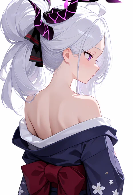 和装のヒナ委員長 #ブルアカ #BlueArchive