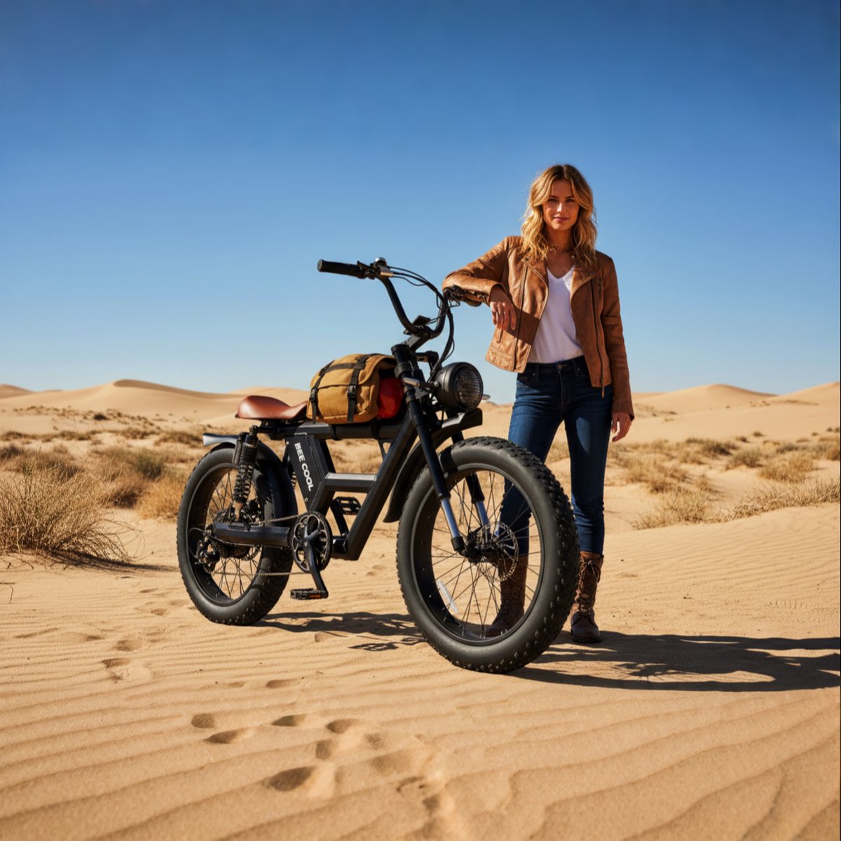 BeecoolBikes's tweet photo. 🥰Bee Challenger: Power Meets Classic Motorcycle Design
🤩48V 30Ah battery & 1000W motor. Exceptional range, unstoppable power & timeless motorcycle style.
https://t.co/HON3My1boW
#BeeChallenger #BeeCoolBikes #eBikeRevolution #ClassicDesign #LongRangePower #RideWithStyle https://t.co/gaIt7HMETg