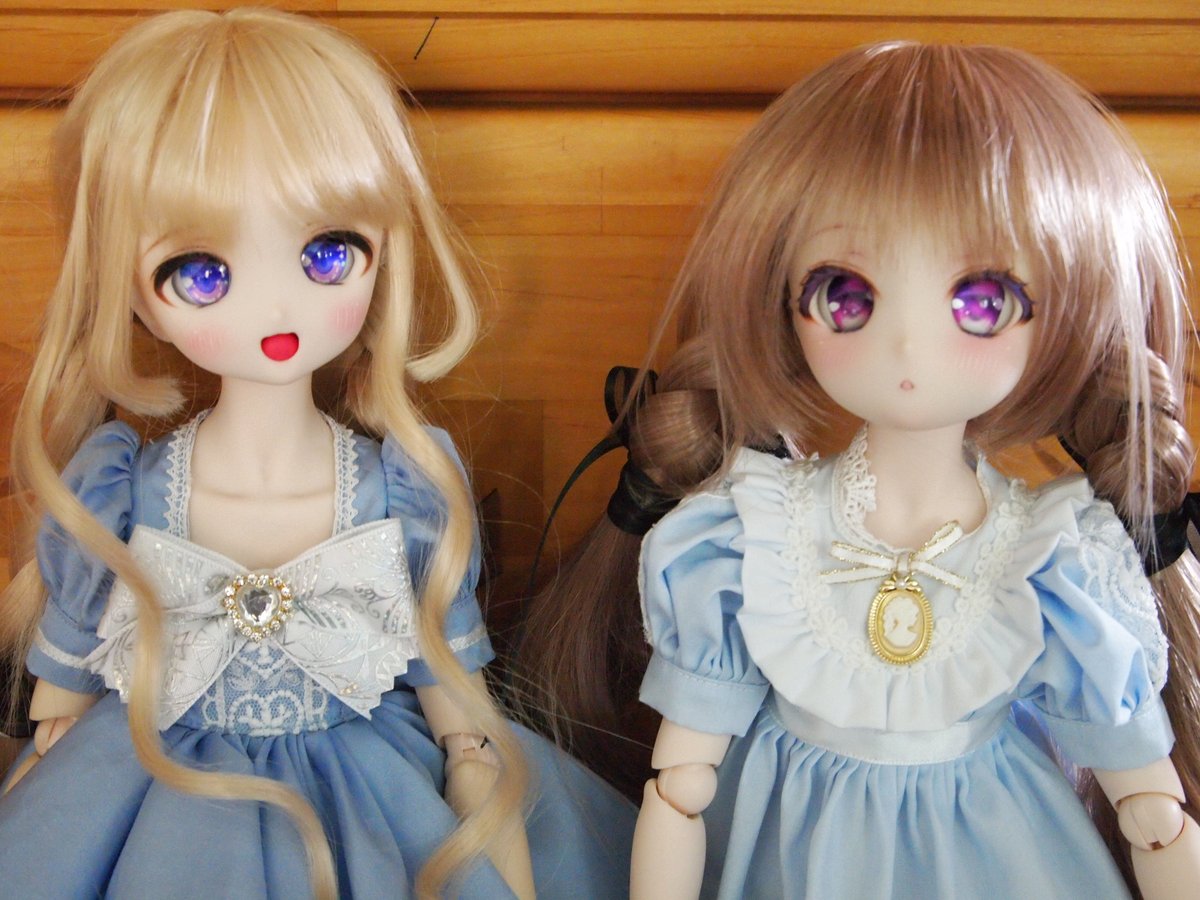 おはようございます！
彩ちゃんのアイとウィッグ変えました。

＃おはドル
#うちの子かわいい
#666アイ
#MDDはいいぞ