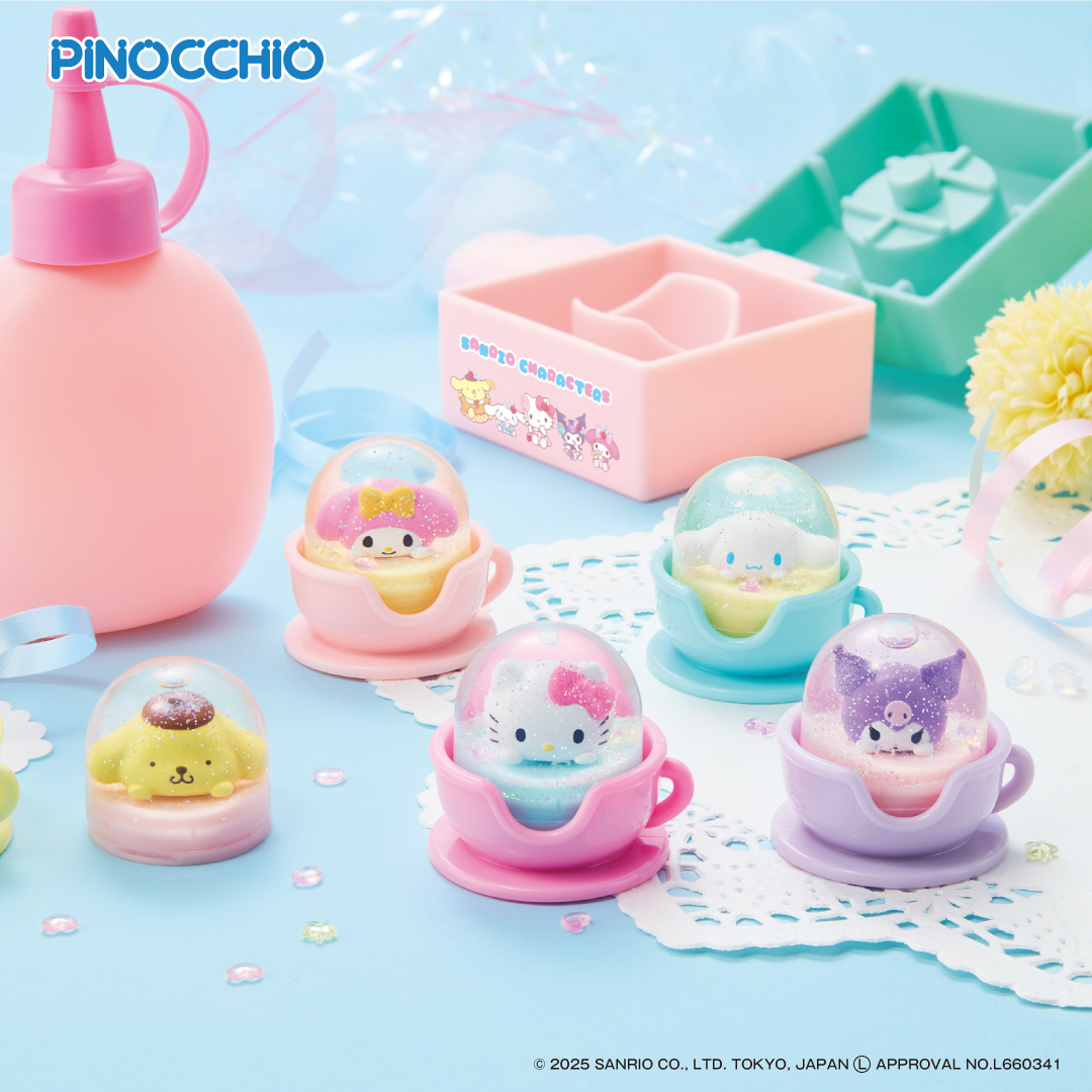 キキララ　サンリオ　スノードーム　M 2025 光る　新品 キキララ サンリオ スノードーム M 2025 光る 新品｜LittleTwinStars