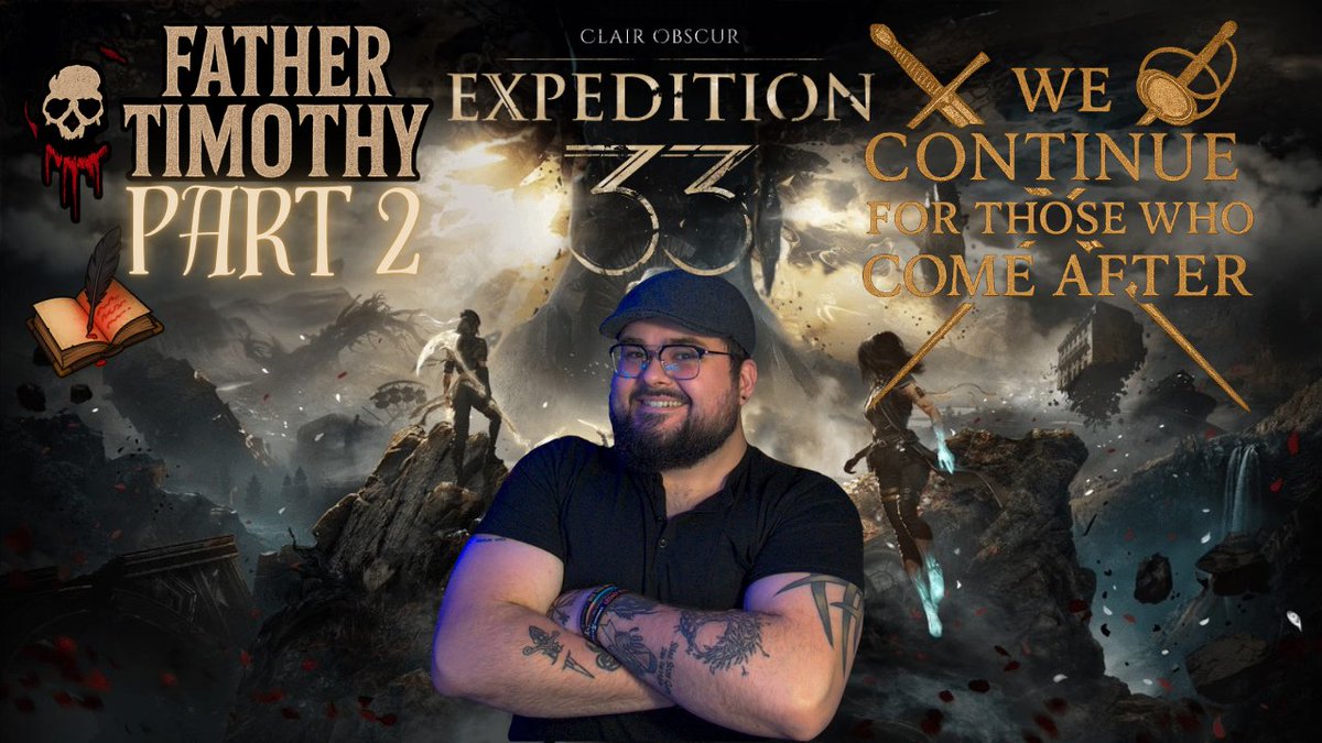 Tomorrow Comes
Live now with the beginning of Act 1 of Clair Obscur on hard shooting for 100% completion 
twitch.tv/father_timothy

youtube.com/live/5j6h3lMQ0…