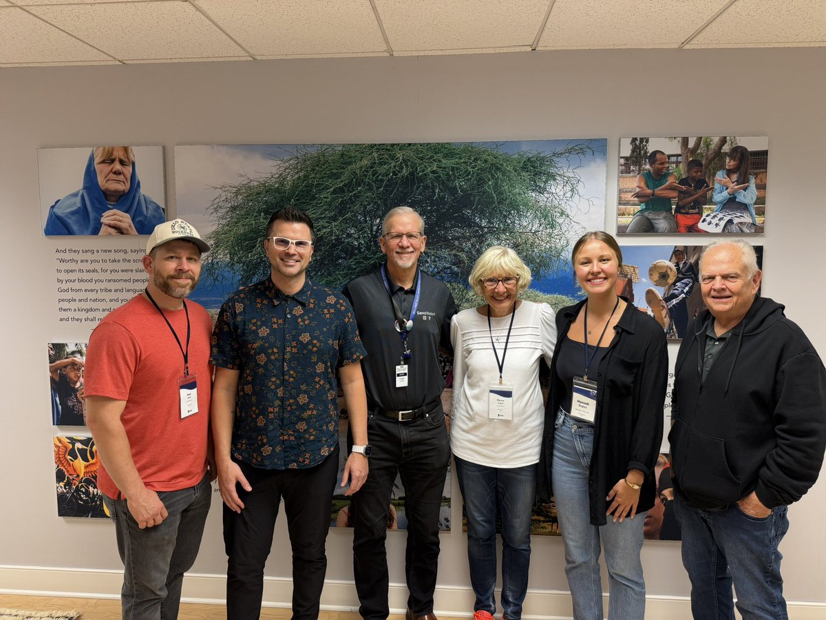 Great to hang out with Jonah from FBC Woodstock and Penny, Matt, and Hannah from Jersey Baptist today! Thankful for these partners in the gospel <a href="/IMB_SBC/">IMB</a>