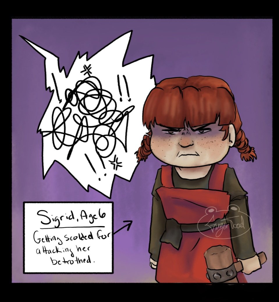 GingerToad's tweet image. OC (Sigrid) x Dagur the Deranged ?? Hehehe #httyd #rtte #ocxcanon