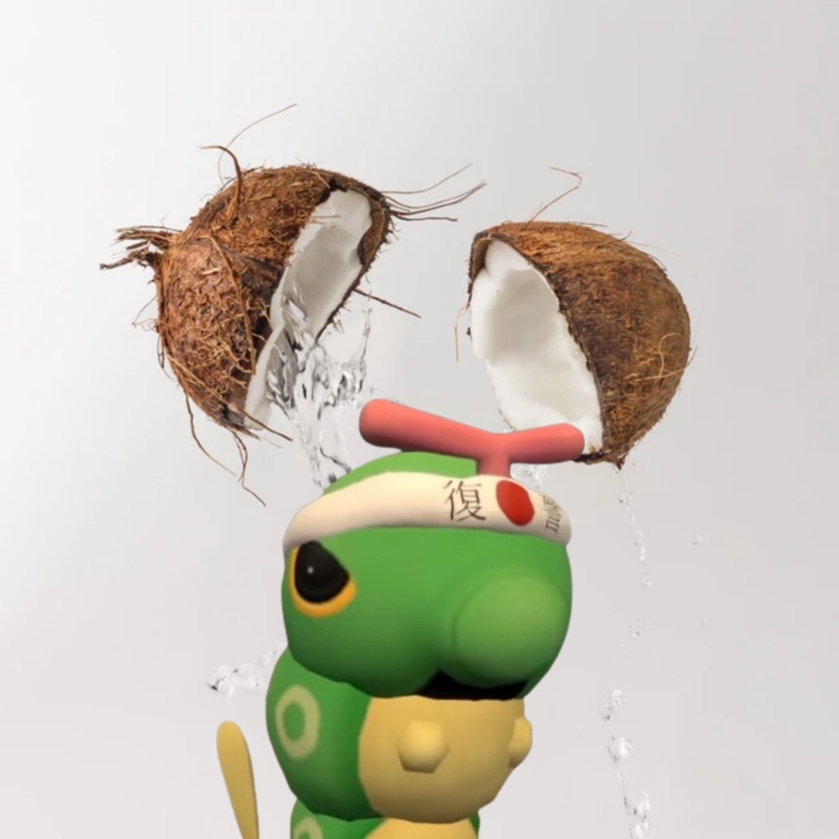 I have been released from the coconut.