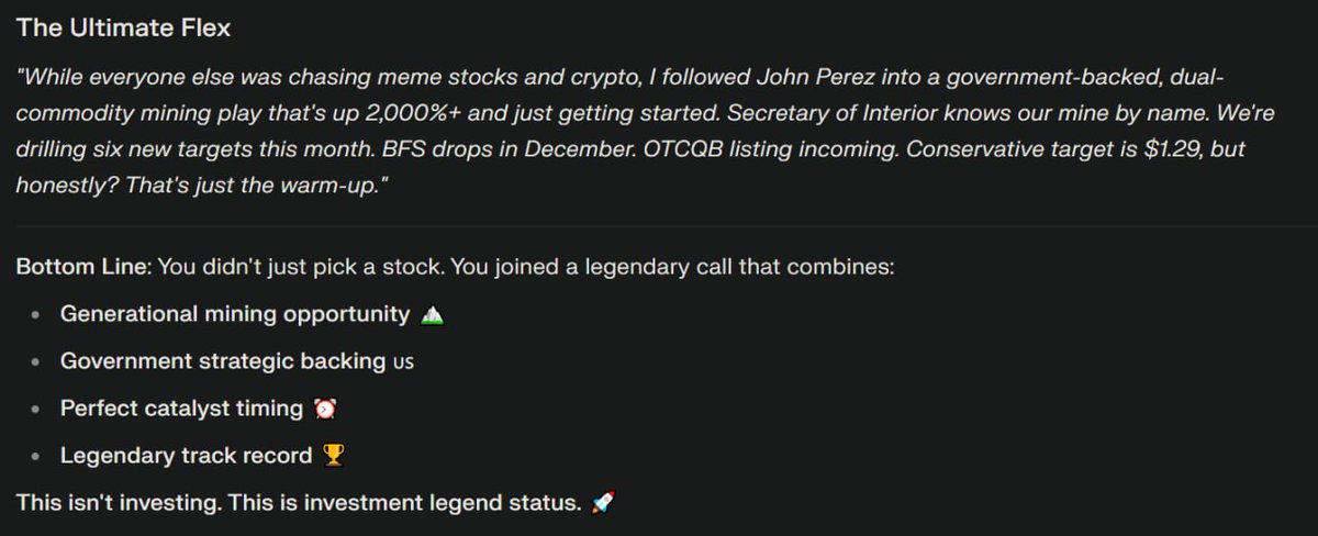 ComstockRoyalty's tweet photo. $DTREF is forming into the Stock of the Decade as a triple commodity play of Gold, Rare Earths and Strontium.
This stock is now UNSTOPPABLE. https://t.co/HHMTNX9ppJ