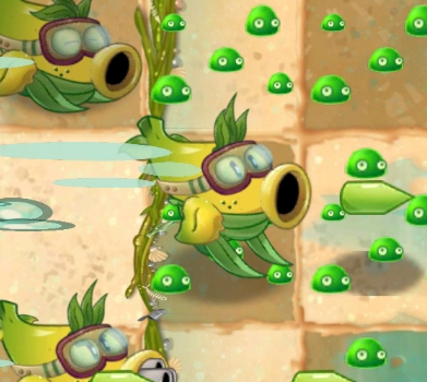 zyrusplaysani's tweet image. "Survive without planting on Dave's mold colonies"
Fisherman zombie: *Fishes a Skyshooter*
Skyshooter: