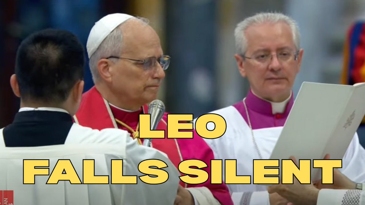 NovusOrdoWatch's tweet image. So you heard that Leo XIV omitted the Filioque clause during the praying of the Creed at the &apos;ecumenical martyrs celebration&apos; this past Sunday? Well, he did and he didn&apos;t. It&apos;s complicated: youtube.com/watch?v=vJcDv4…