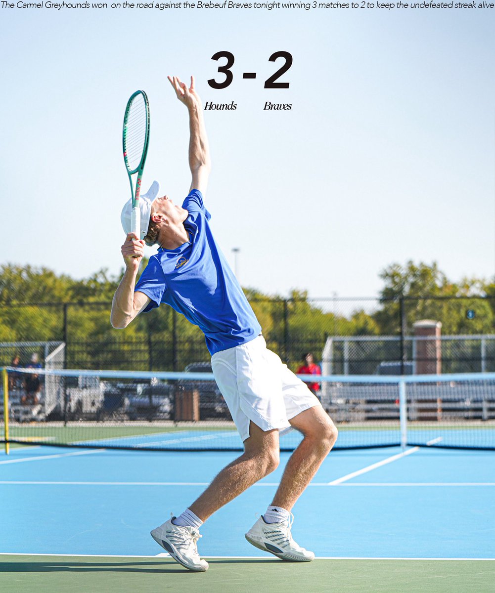 Revenge.

#HoundsTennis