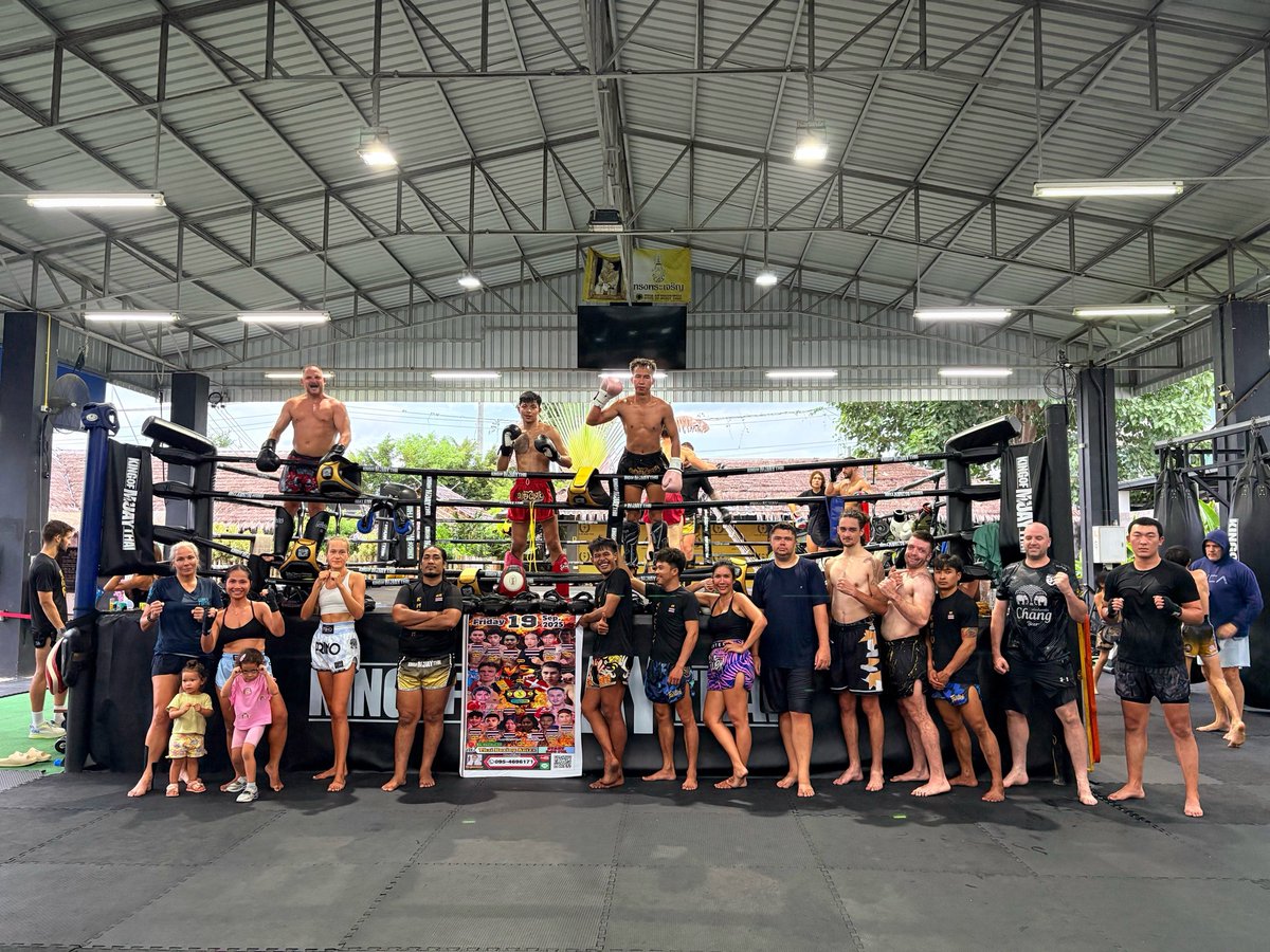 kmtgym's tweet image. Morning &amp;amp; Afternoon Group Class
Sep 17, 2025
#muaythai #nakmuay #muaythaitraining #huahin