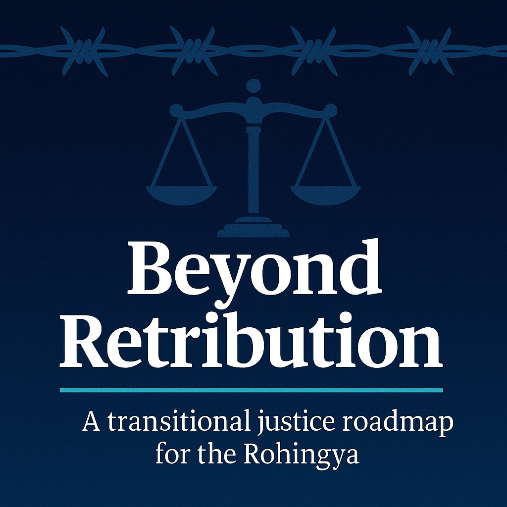 🖊️ New OpEd: Beyond Retribution calls for a transitional justice roadmap for the Rohingya — starting today.

A powerful vision for truth, dignity &amp; a just future.

👉 rohingyakhobor.com/beyond-retribu…

#Rohingya #Justice #UNGA2025