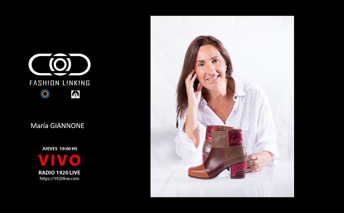 #jueves en Fashion Linking 19 horas
#fashionvox
<a href="/RumaZapatos/">Ruma zapatos</a>
Puedes ver en vivo desde
🌐 1920live.com 
🖥 IG instagram.com/fashionlinking…
💻 YT youtube.com/@fashionlinkin…