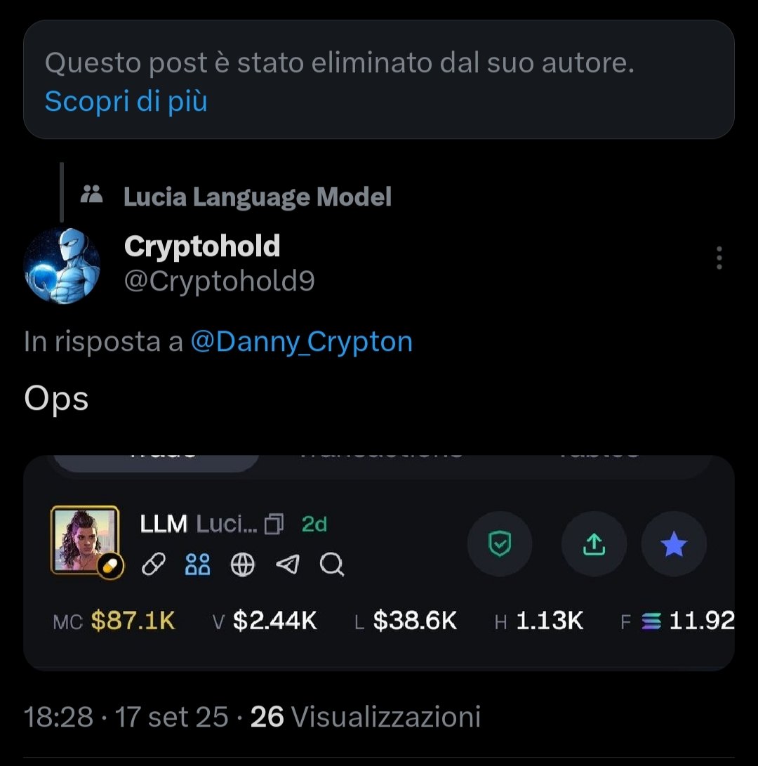 Cryptohold9's tweet photo. Ladies and gentlemen, the circus🎪🤡  of scammers is open! Here are two of the best ones you definitely follow, who do pump and dump on coins most likely made by Loro.
They've deleted the posts
@CryptoNobler
@Danny_Crypton https://t.co/8hAGdEcPiY