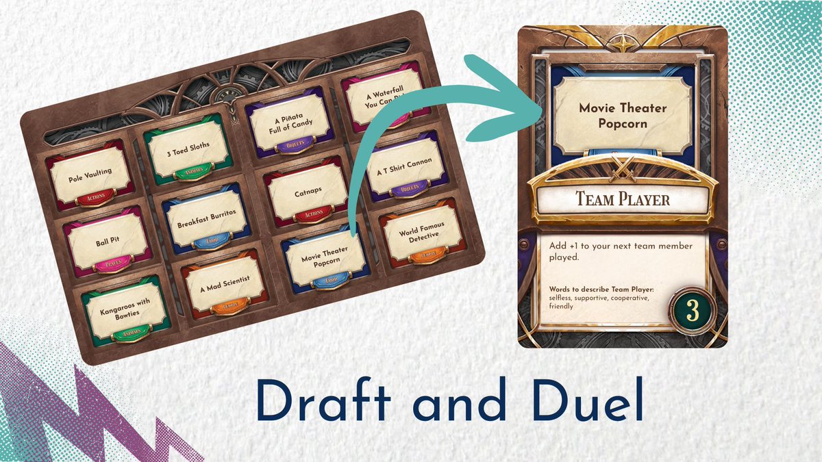 Oh hey! We just updated our site to include more info and a video about our upcoming game, Fantasy Loot Brawl! If you want to see ANYTHING turned into a fantasy draft and duel, head to our GamestormEDU site to learn more.

#tabletop #tabletopgaming #boardgames #cardgames
