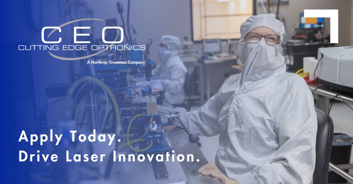 CEOLaser's tweet image. Cutting Edge Optronics thrives on the expertise of our team.
We’re always looking for new talent to drive the future of laser innovation. 🚀

💡 Explore careers: bit.ly/4iHUG0r  

#Careers #LaserTech #Innovation #CuttingEdgeOptronics
