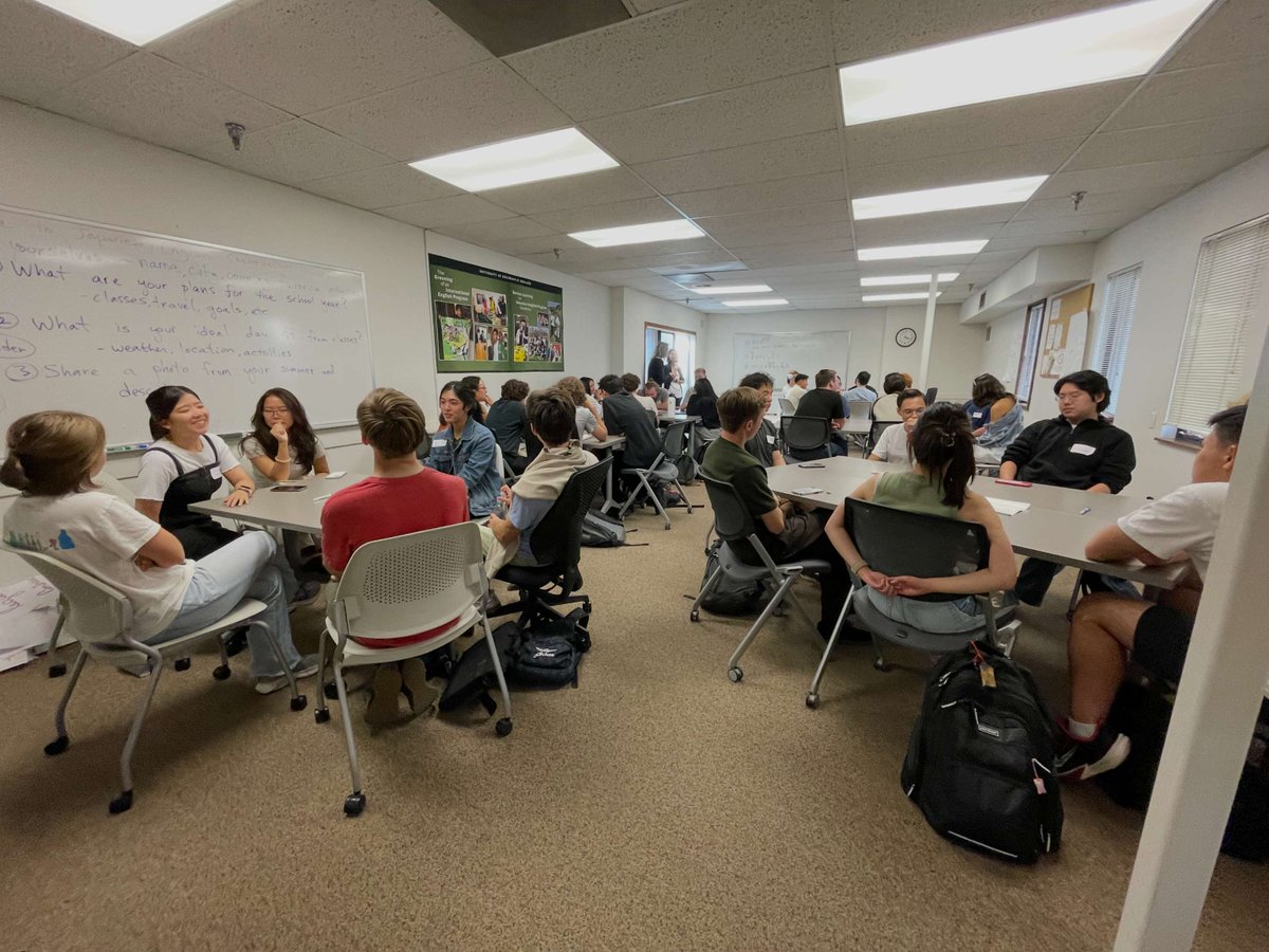 Such a great turnout at Japanese-English Conversation Club! Students had fun practicing, connecting, and sharing cultures. We can’t wait for the next meeting! IEC #Japanese-English #CUBoulder