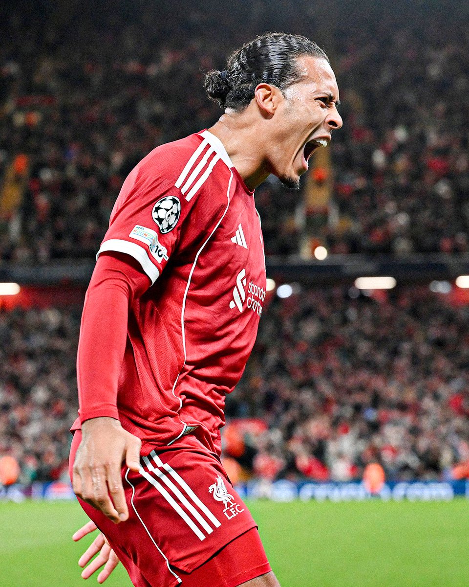 Since joining Liverpool, Virgil van Dijk has scored 25 headed goals in all competitions.

At least six more than any other defender in Europe’s top five leagues 🔥