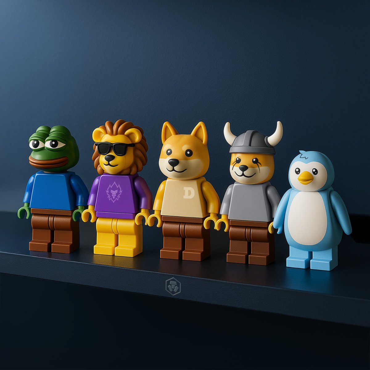 cryptocom's tweet image. One memecoin you can’t build a portfolio without __________