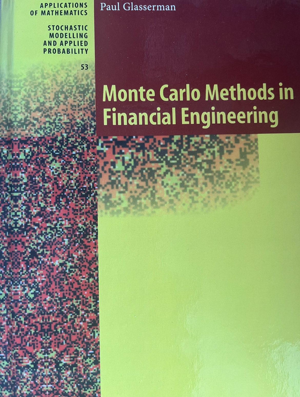 コンピュータ・IT Monte Carlo Methods in Financial Enginee ₕₐₘₚₜₒₙ — e/acc on X: 