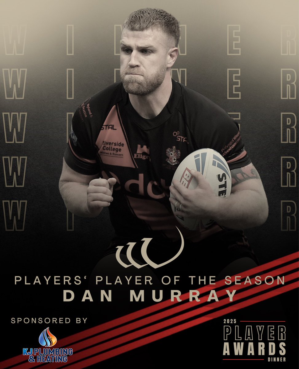 🏆 Next up is our 2025 Players’ Player of the Season…

🙌 Voted for by the Vikings first team squad, this year’s winner is Dan Murray!

#VikingsForevermore