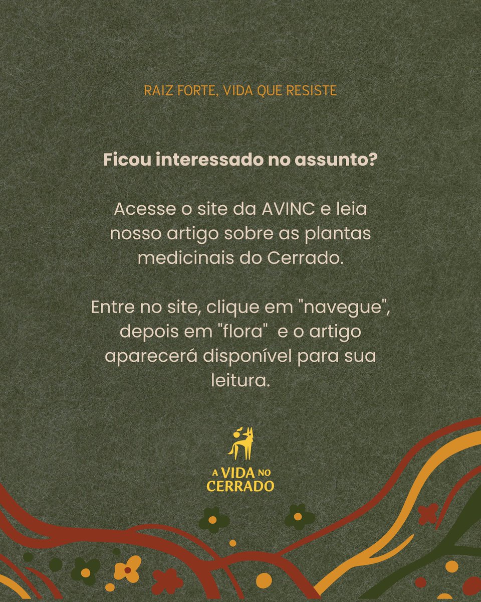 A vida no Cerrado - AVINC tweet media