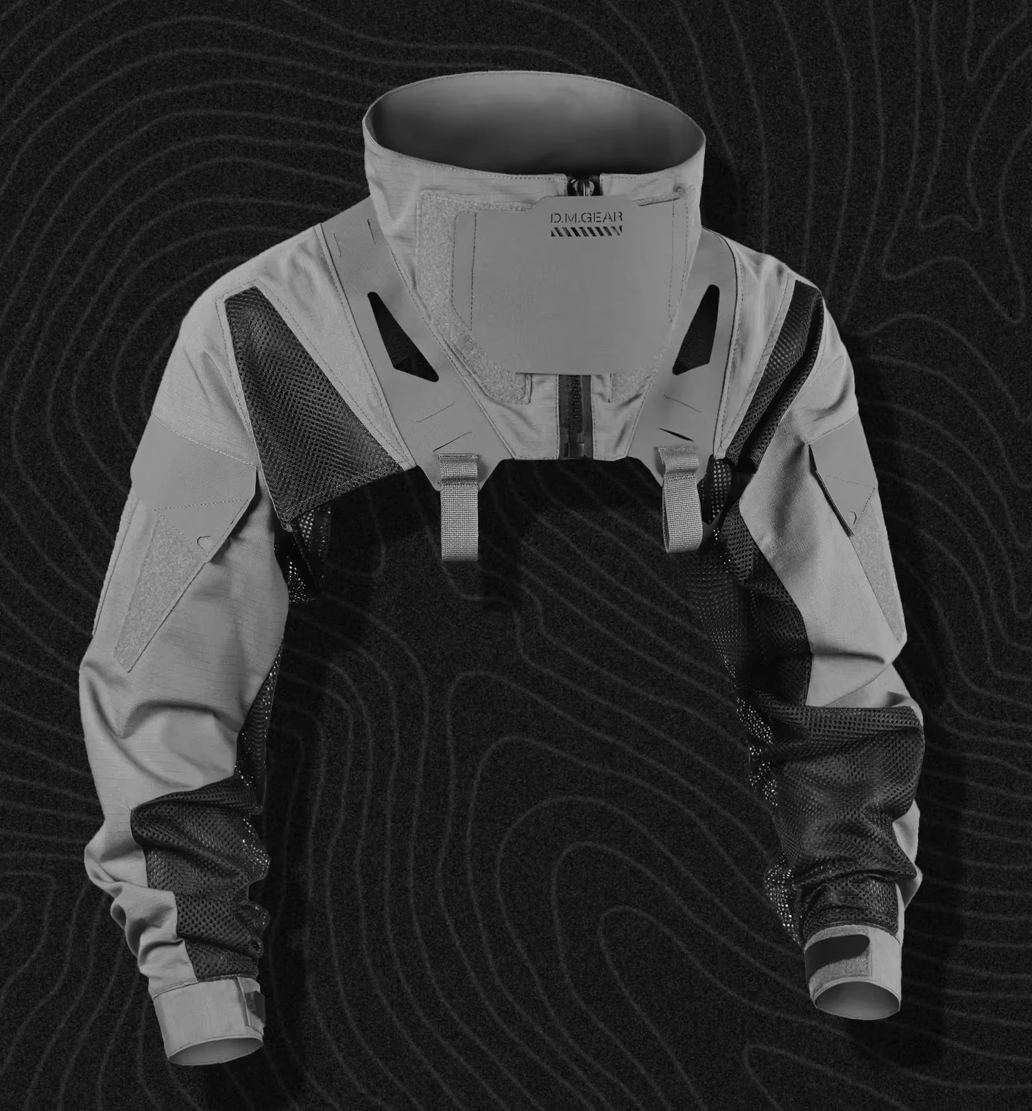 Adjustable Costume ×  Thurston Asymmetrical Biketard with Mesh Insets | Weissman®