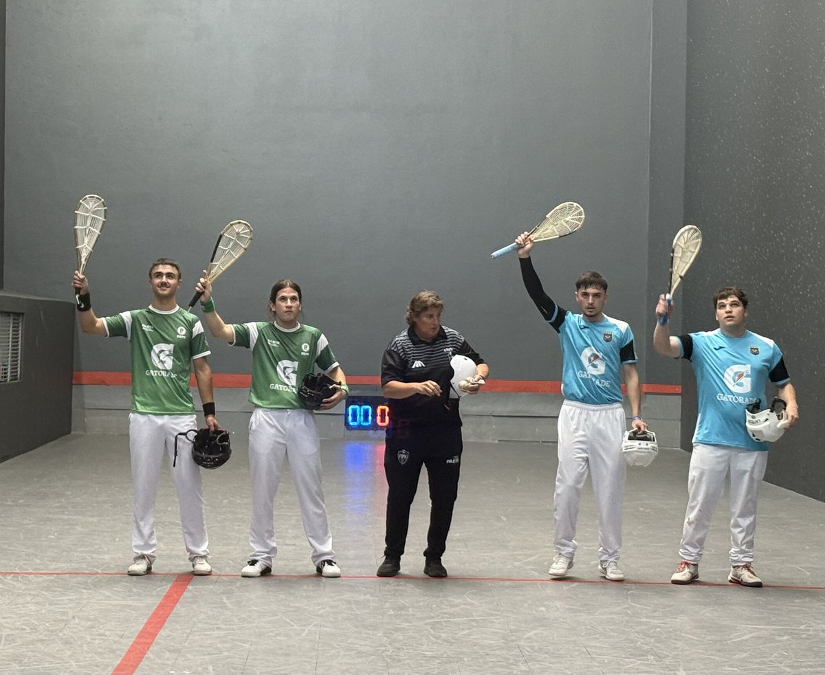 🏆 TRINKETEKO 23 URTEZ AZPIKO MUNDUKO TXAPELKETA

⚾️ XARE 

🔴 EUSKADI 2 (15-15) (Mendizabal-Mujika)
🔵 URUGUAY 0 (3-7) (Carrera-Minigutti)