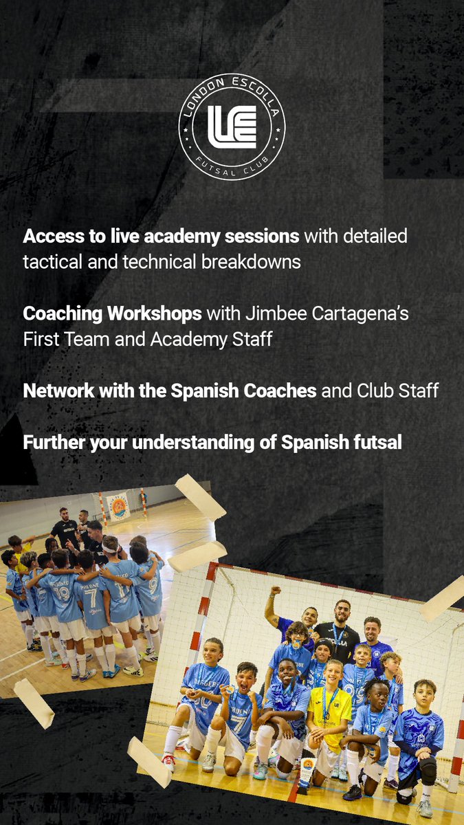 London Escolla Futsal Club tweet media
