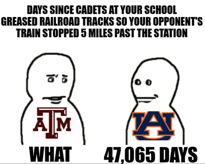 SSN_TAMU's tweet photo. Just because we have a bye week doesn't mean we can't look ahead

#BTHOauburn https://t.co/yNuyQTHL5S