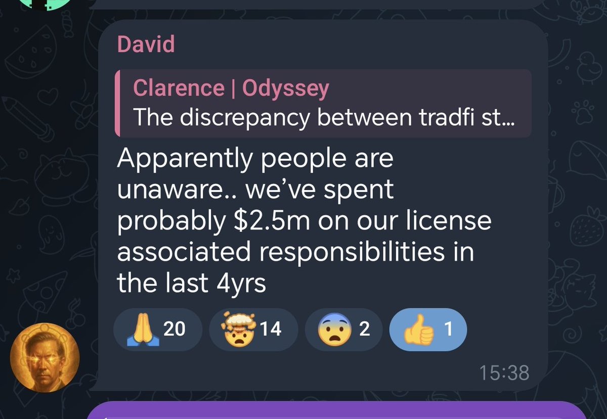 Chaintai is not messing about. Even Binance gave up on getting <a href="/MAS_sg/">MAS</a> licensing because it's a huge financial and capacity burden to be audited twice a year. $chex