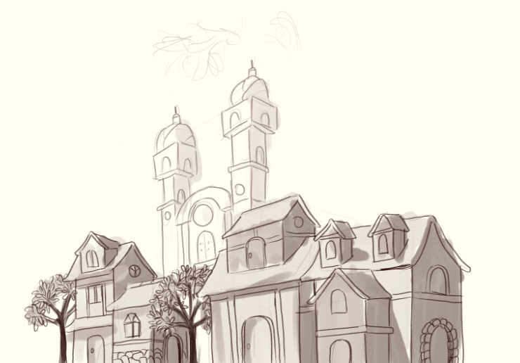 a little sketch drawing a city

#draw #art #landscape