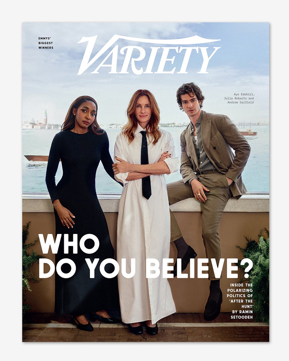 This week's cover story: 

Julia Roberts, Andrew Garfield and Ayo Edebiri Aren't Holding Back: 'After the Hunt' Stars on Making the Year's Most Provocative Movie

wp.me/pc8uak-1lGjP8