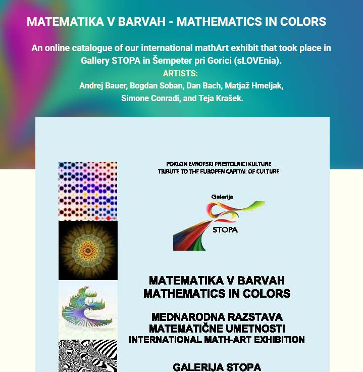 tejaKrasek's tweet image. Some of you, dear friends, asked if there's a catalogue of our 'Mathematics in Colors' exhibit. YES, a beautiful printed one and I put it here for you
tinyurl.com/MathematicsInC…
CLICK on images/pages to magnify.
Enjoy and thanks for your kind support. 🥰🙏 #art #love #mathematics