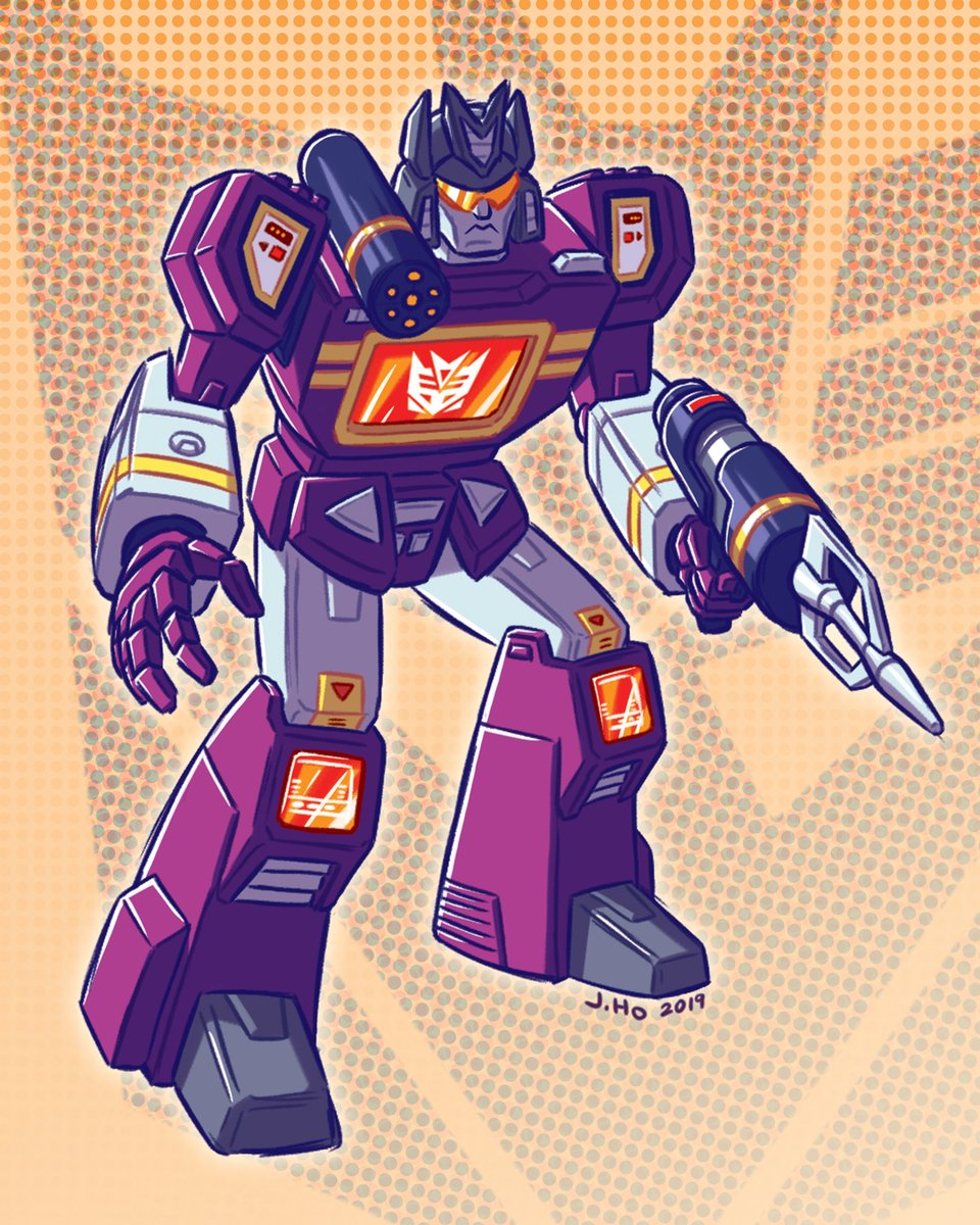 It's Transformers Day, so I got off my skid plate and finally colored this drawing from six (?!) years ago! Here's Soundwave in his early Marvel colors sans face mask. Happy Transformers Day!

#transformersday #happytransformersday #transformersday2025 #happytransformersday2025